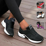 Load image into Gallery viewer, Women Orthopedic Corrector Lightweight Running Breathable Sneakers - Black
