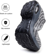 Load image into Gallery viewer, Slip On Breathe Mesh Women Walking Shoes - Light Grey 1872
