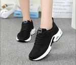 Load image into Gallery viewer, Women Orthopedic Corrector Lightweight Running Breathable Sneakers - Black
