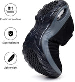 Load image into Gallery viewer, Slip On Breathe Mesh Women Walking Shoes - Black
