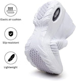 Load image into Gallery viewer, Slip On Breathe Mesh Women Walking Shoes - White
